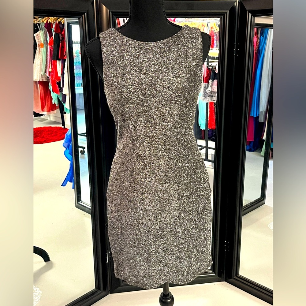 Short glitter dress